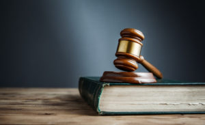 judge on the book