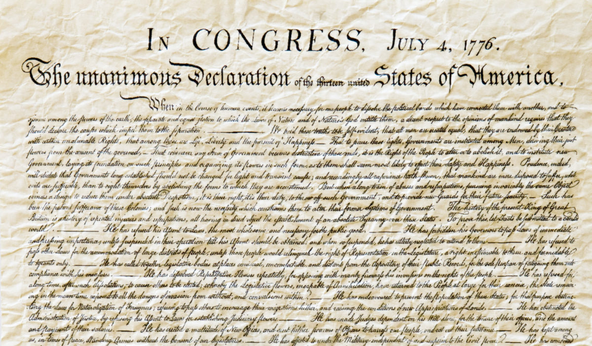 Declaration of Independence