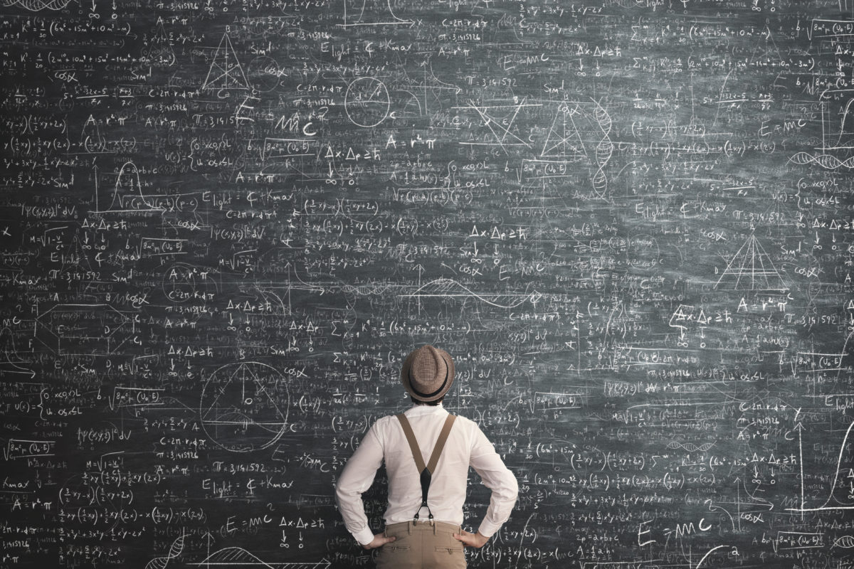 man thinking how to solve the problem