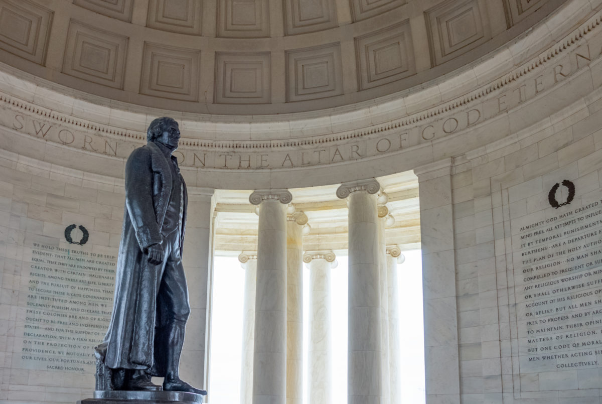 The historic monuments of Washington