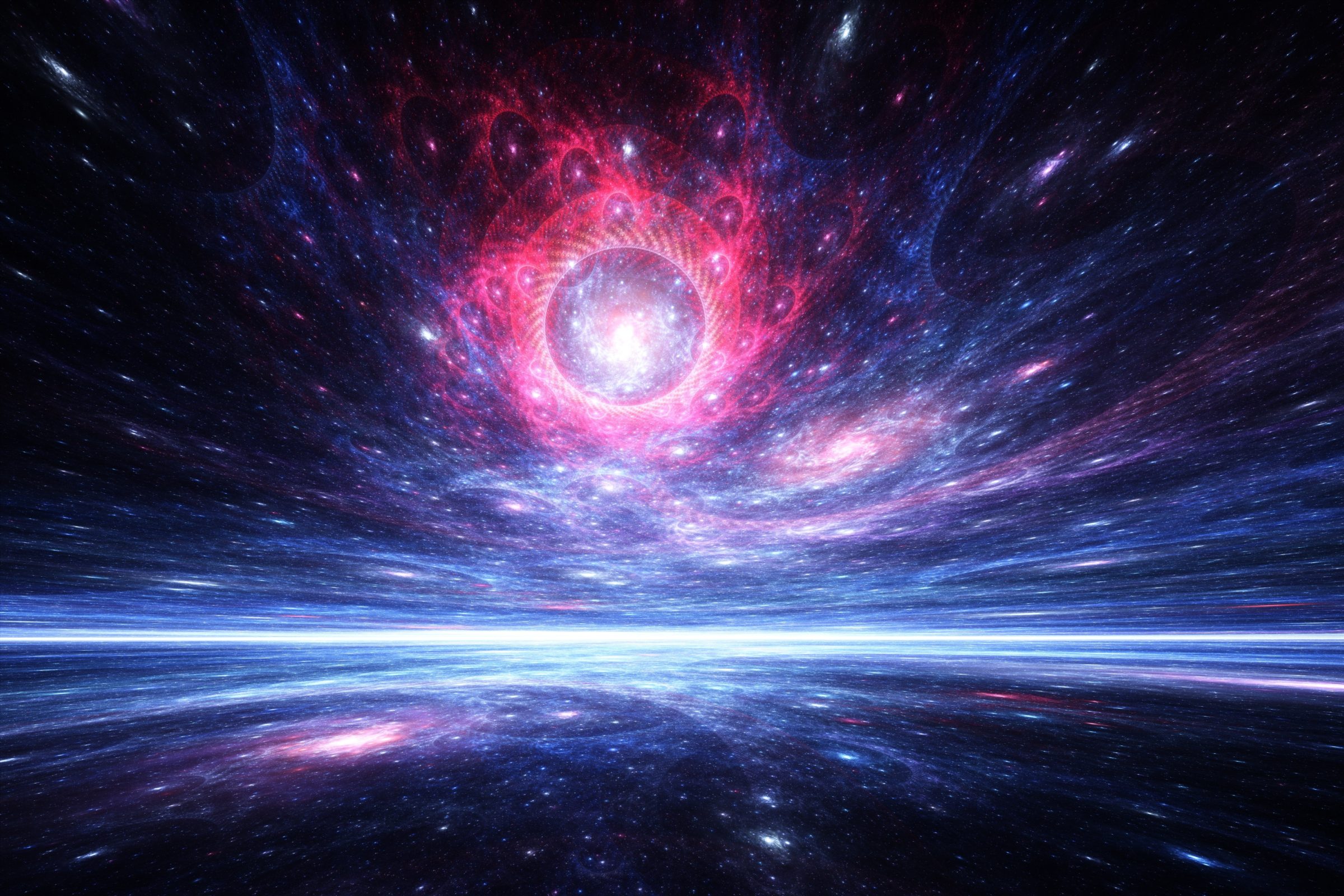 Cosmic fractal background